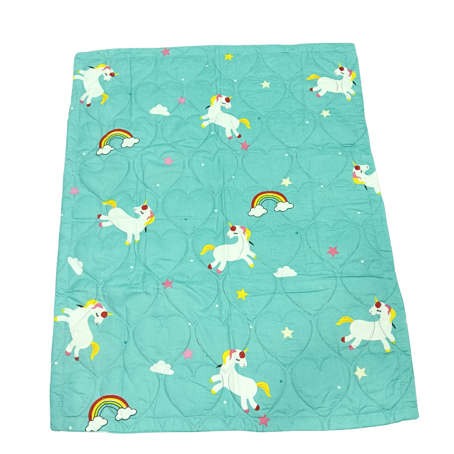 Newborn Baby Cotton❤️ Quilted Bedding – Cute Prints (Size: 2.5 x 3 ft)