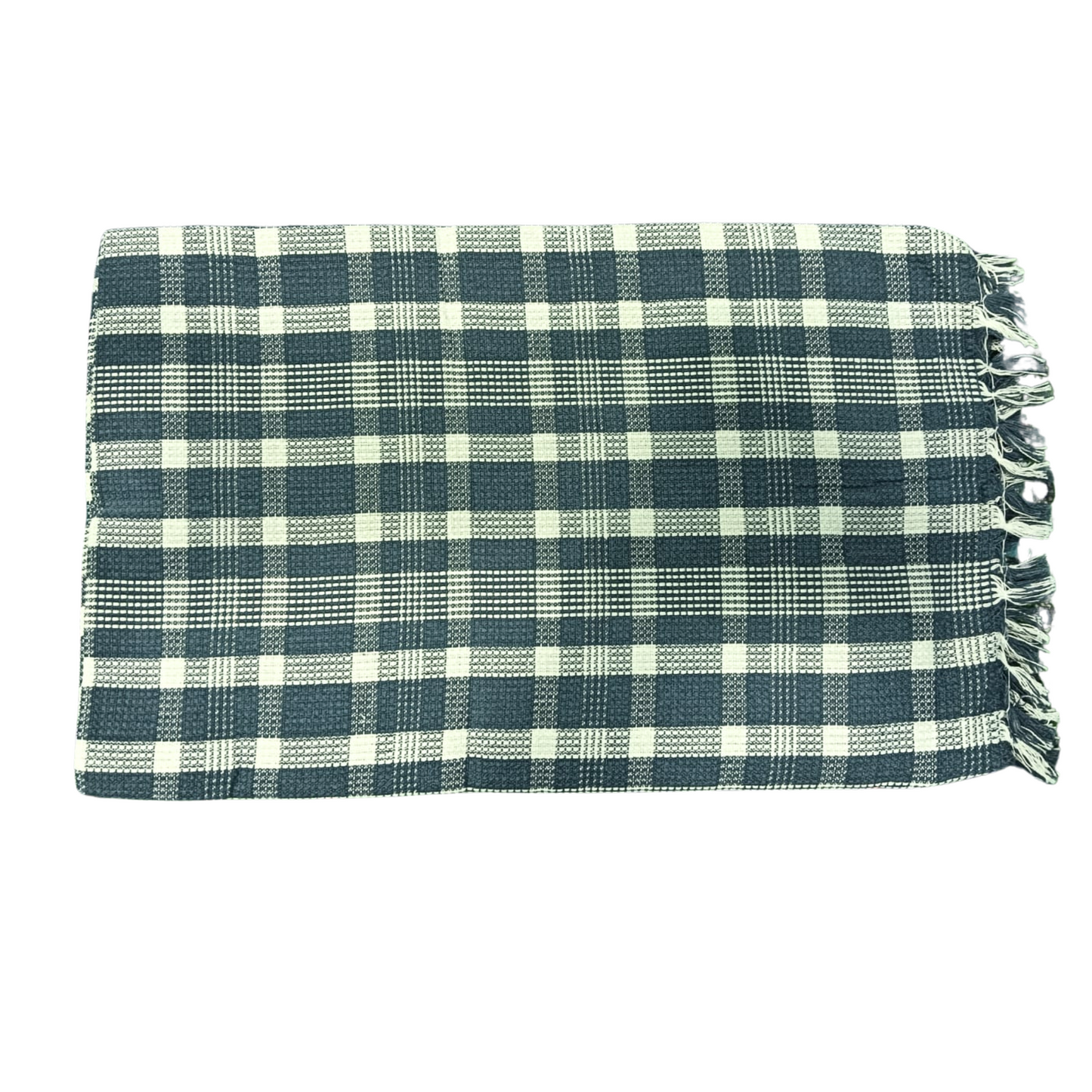 Premium Checks Cotton Bath Towels – 30x60 inches