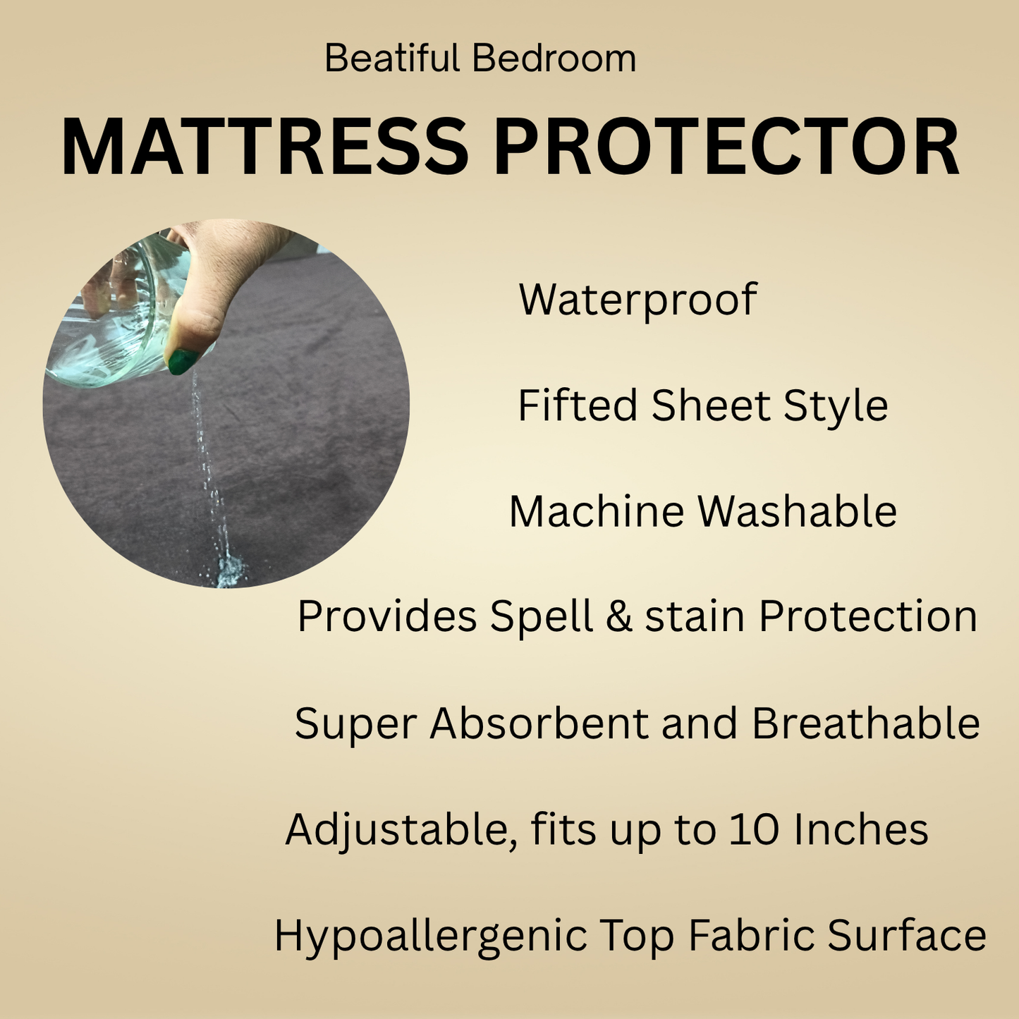 double bed protector