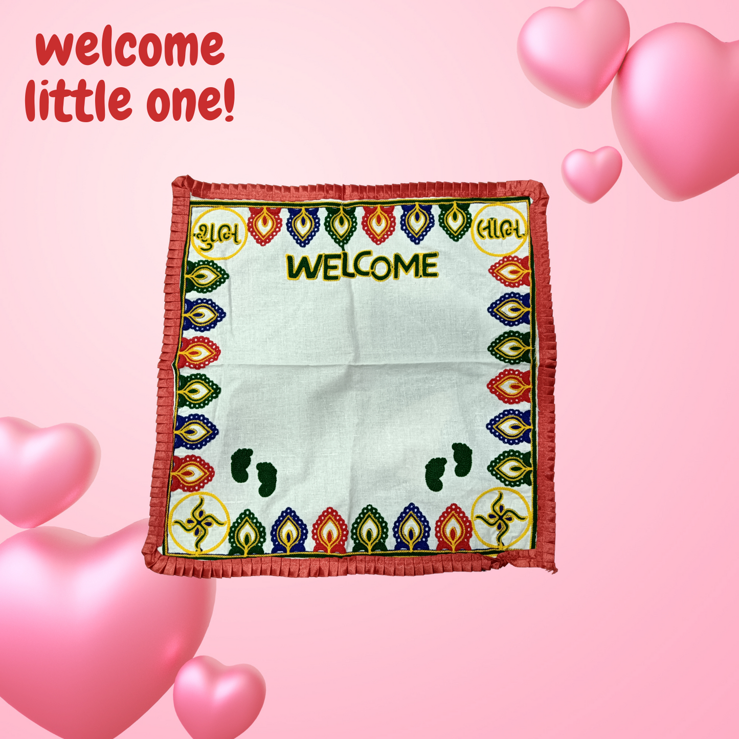 Traditional Chhathi Pujan Set with Vidhata Welcome | Gujarati Newborn Ceremony Kit