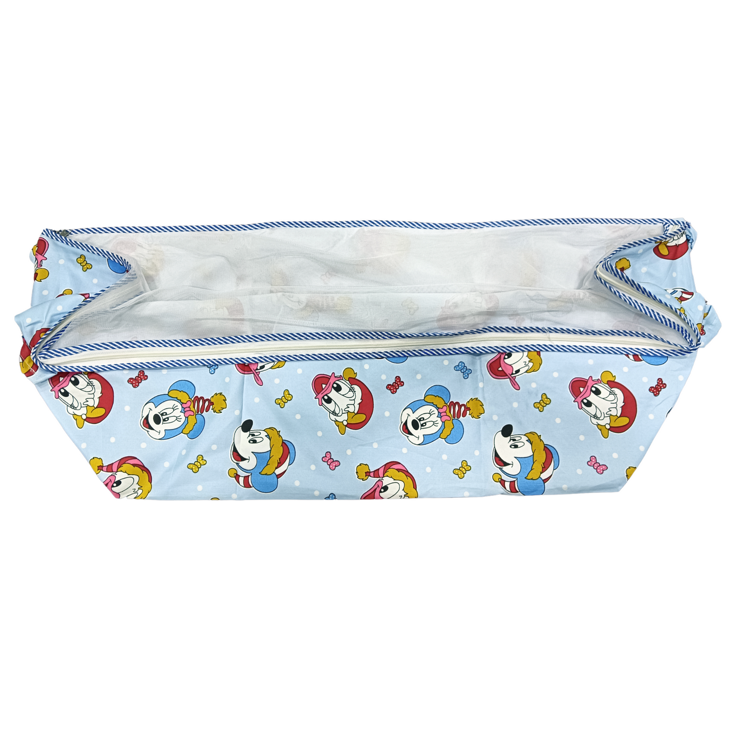 Soft Cotton Baby Cradle Swing โ Ghodiyu/Khoyu Hammock with Net for Newborns