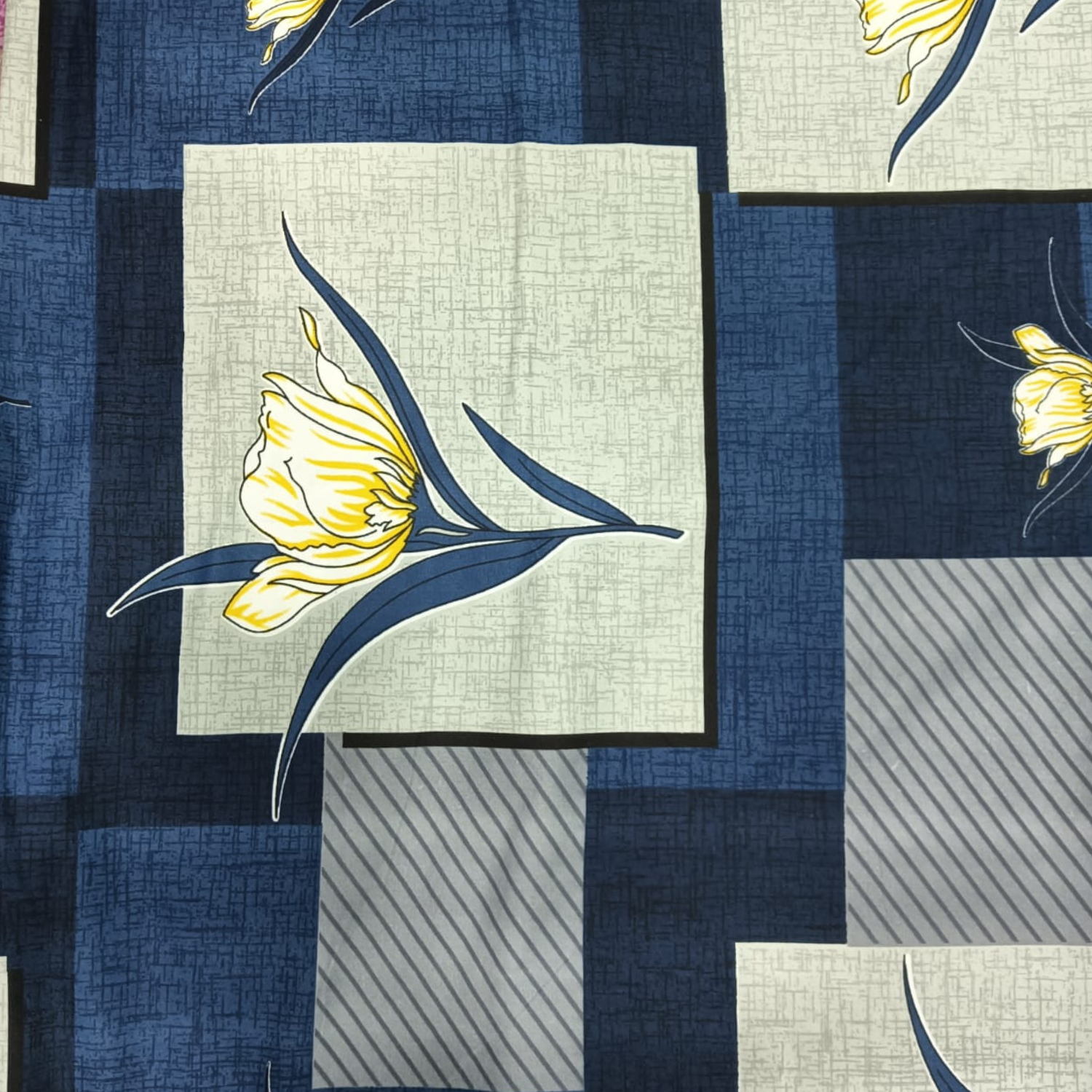 Blue Bed Sheet