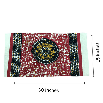 Cotton Bolster Cover Set – Traditional Design -Pair of 2(only cover)