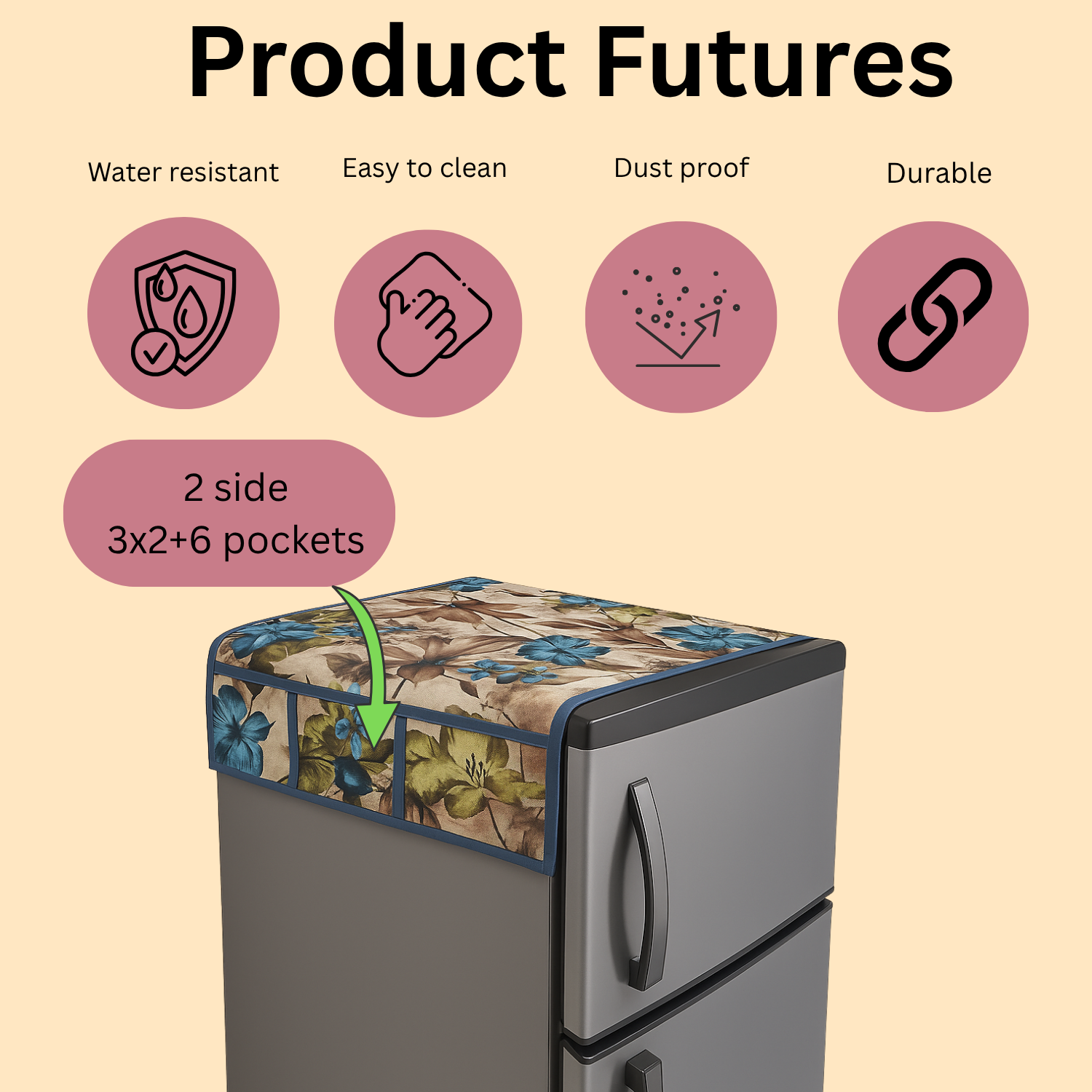  fridge dust cover