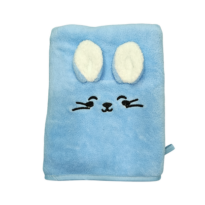 Newborn Baby Hooded Towel – Ultra Soft Microfiber with Cute Bunny Design