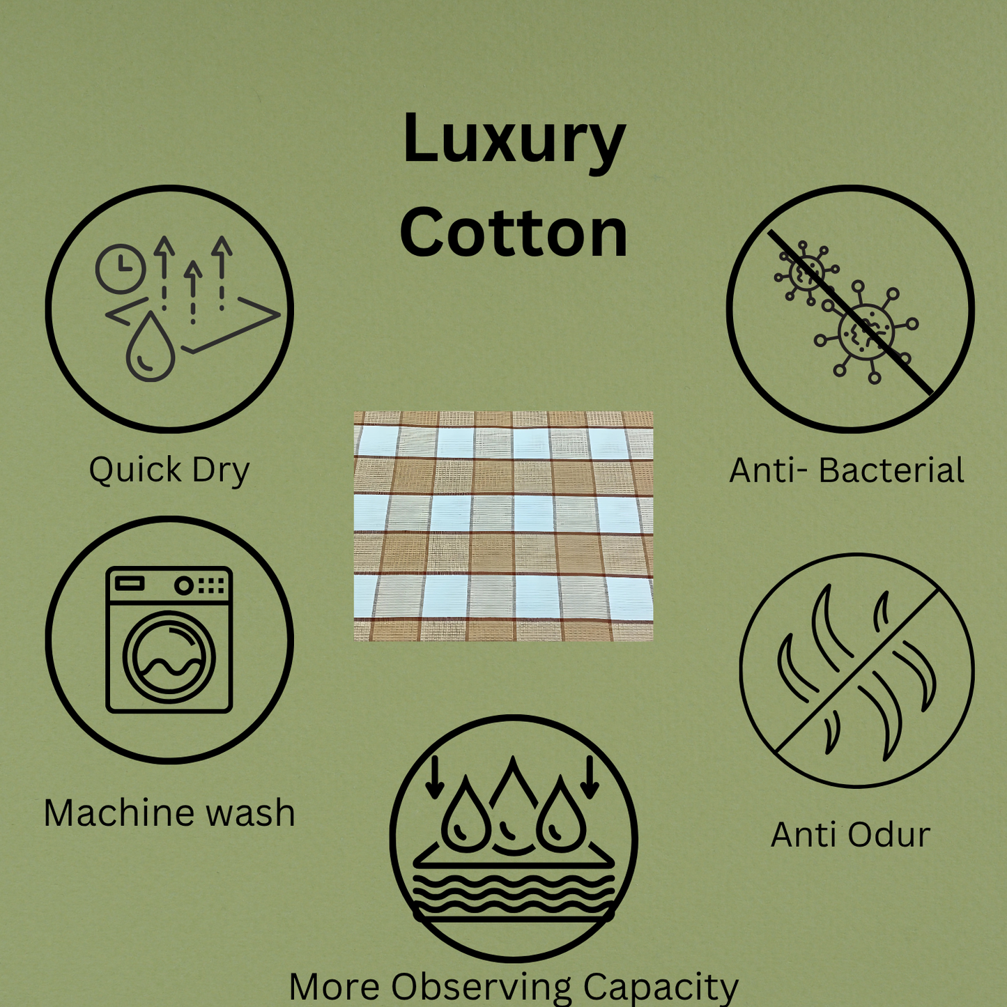 Luxury Mothi Cotton Towel – 100% Cotton, 36x72 Inches, Ultra Soft & Absorbent