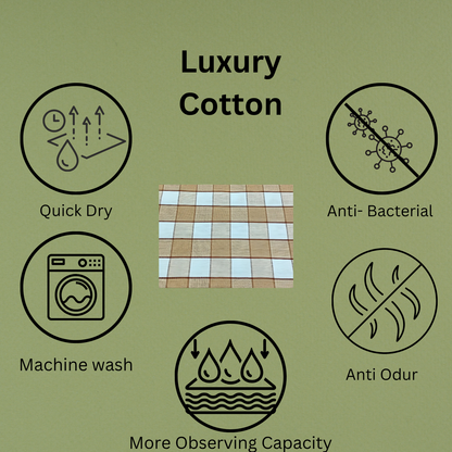 Luxury Mothi Cotton Towel – 100% Cotton, 36x72 Inches, Ultra Soft & Absorbent