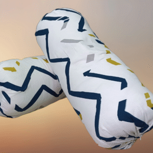 Soft cotton bolster pillow