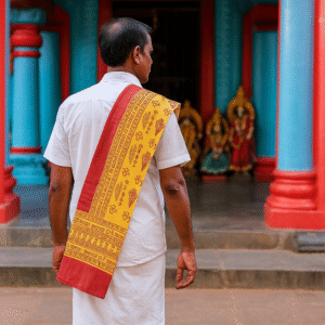 Shree Ram Gamcha – 100% Cotton Traditional Handloom Towel