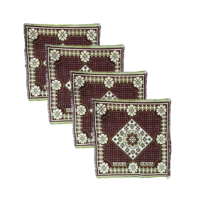 Premium Cotton Asan  Pack of 4 Soft & Durable Prayer Floor Mat