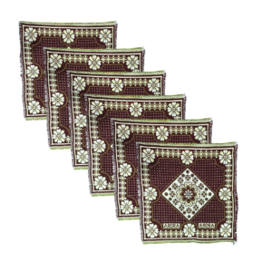 Premium Cotton Asan  Pack of 6 Soft & Durable Prayer Floor Mat