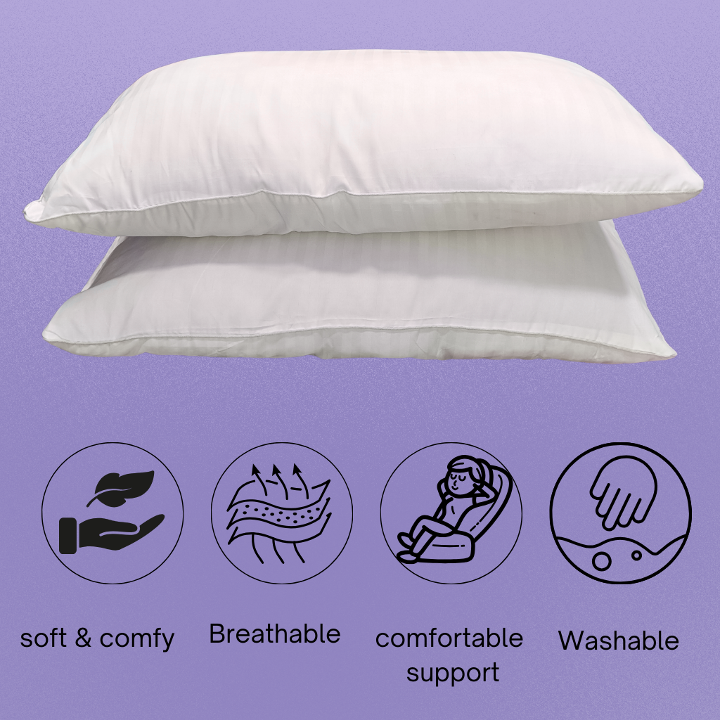 Large size bed pillow