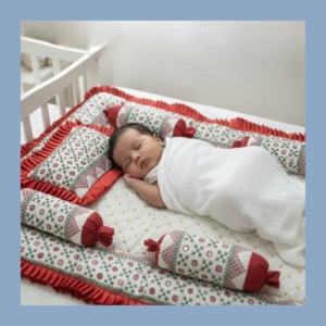 Rajvadi baby bedding set- Traditional & Rajasthani style for New-born's